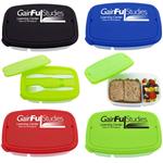 HH2126 2-Section Lunch Container With Custom Imprint